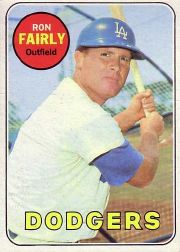 1969 Topps Baseball Cards      122     Ron Fairly